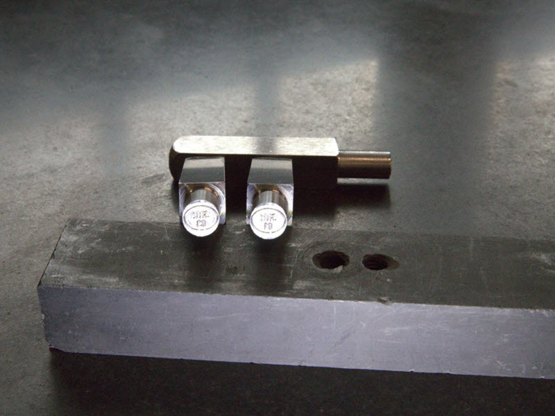 Punches for fiscal meters