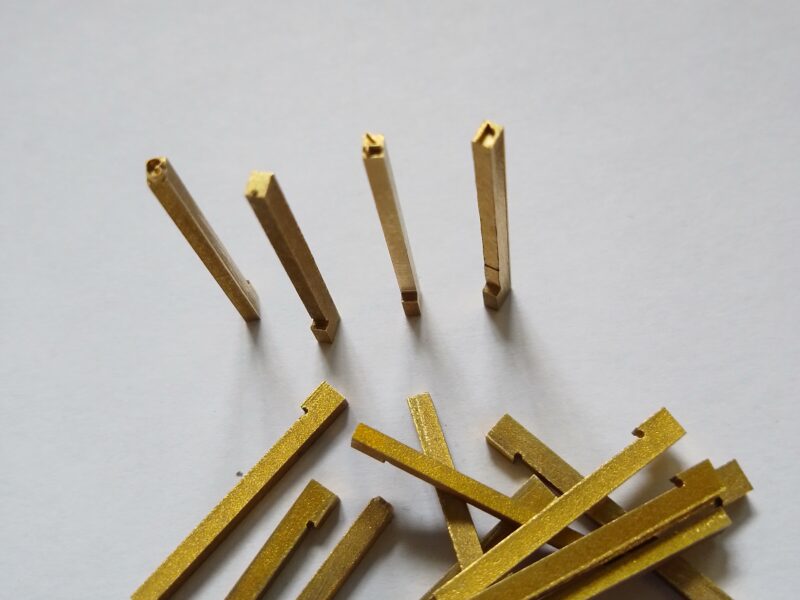 Brass punches for the packaging industry